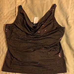 DYNAMITE SZ L DISCO CRUMB CATCHER TOP